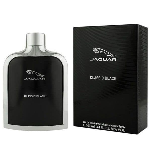 تستر عطر ادکلن جگوار کلاسیک بلک (پک قدیم)